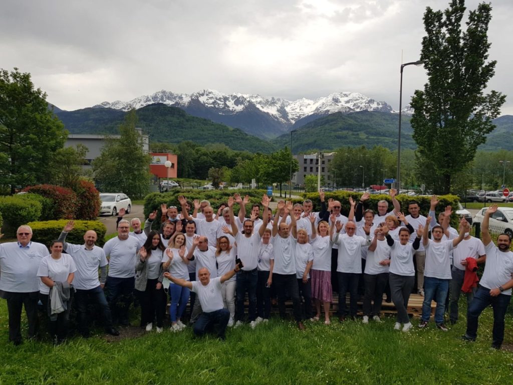 Equipe Capsys à Bernin 