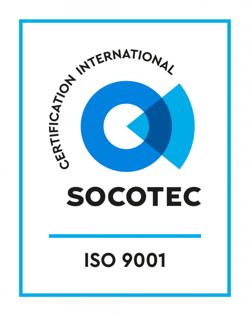 Certification d'entreprise   SOCOTEC certification ISO 9001